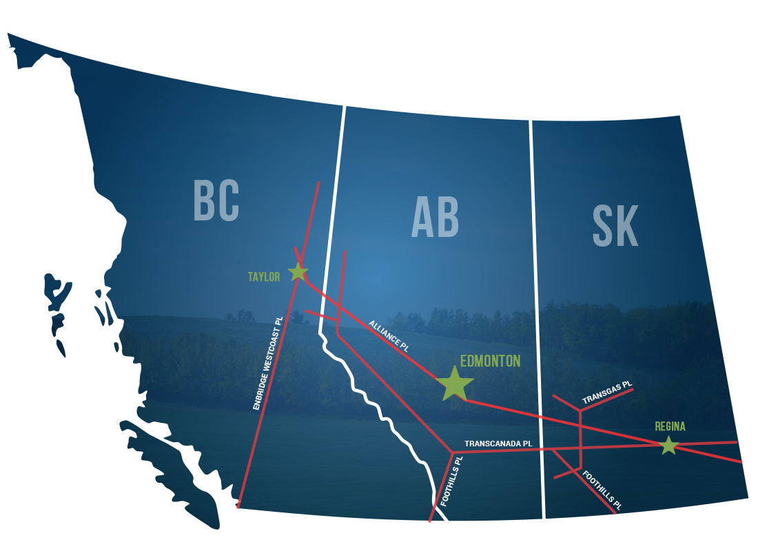 Crude Oil Map