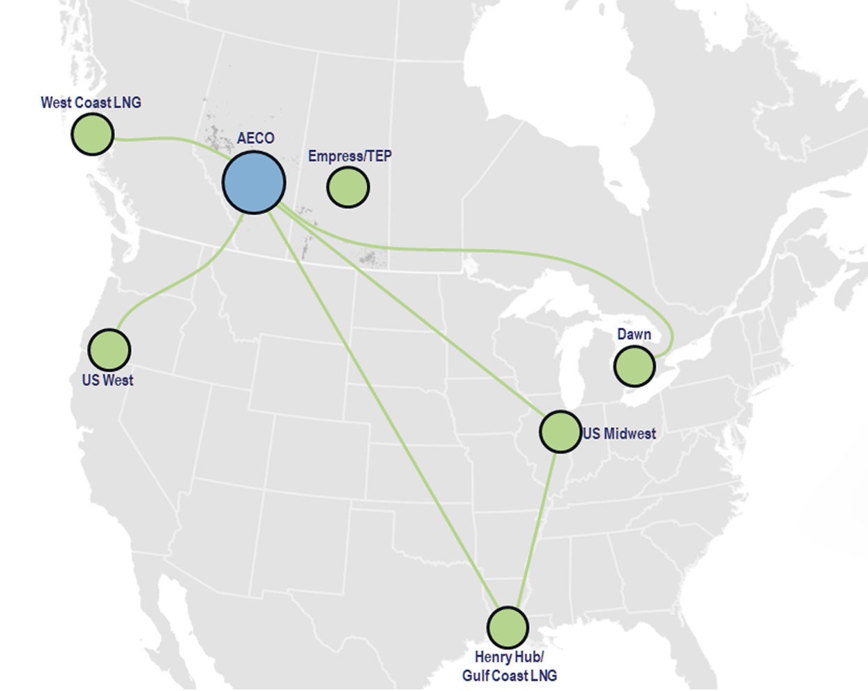 Natural Gas Map